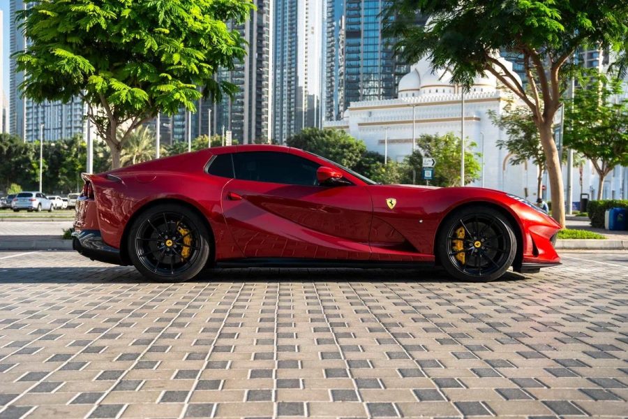 rent Ferrari 812 GTS in Dubai