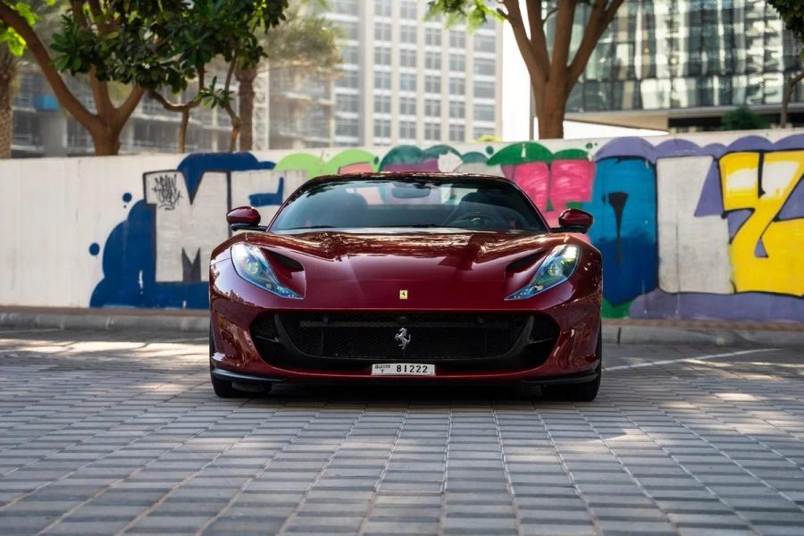rent Ferrari 812 GTS in Dubai