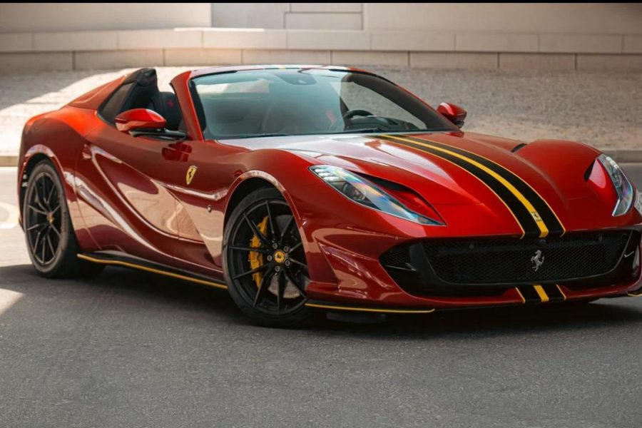 rent Ferrari 812 GTS in Dubai