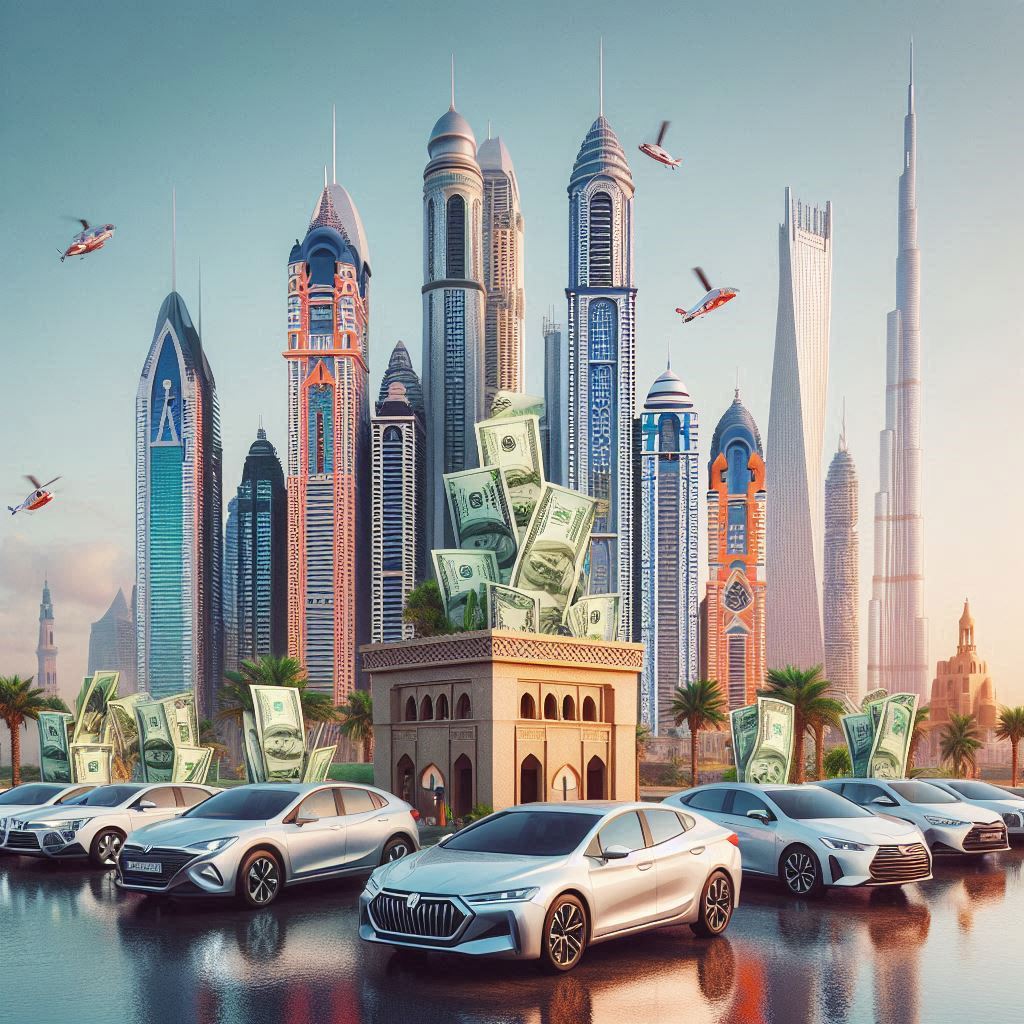 Cash Rental Cars in Dubai