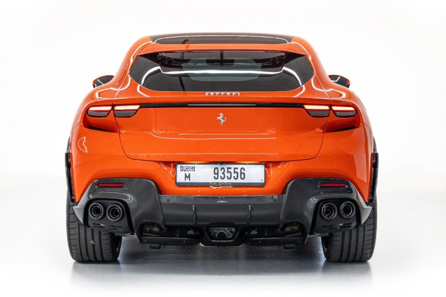 rent Ferrari Purosangue in Dubai