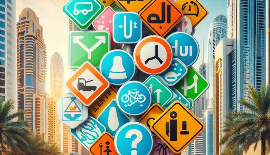 UAE Traffic Road Signs