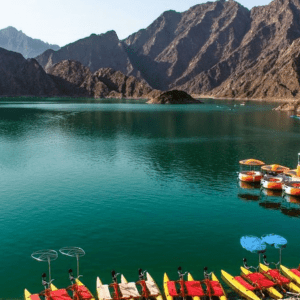 Hatta Dam in Dubai