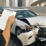 Rental Car Accident in Dubai