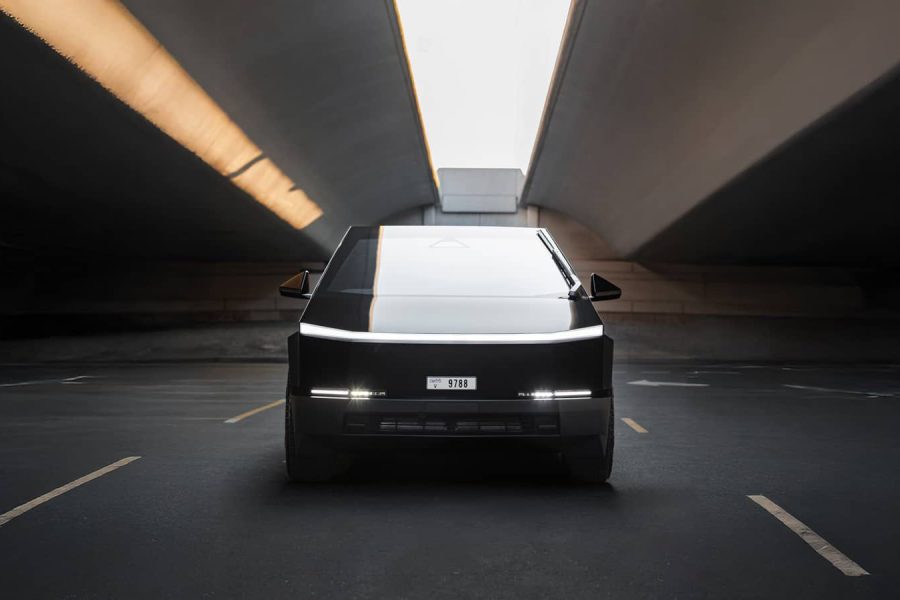 Rent Tesla Cyberbeast in Dubai