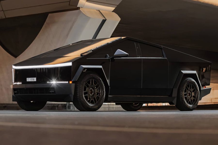 Rent Tesla Cyberbeast in Dubai