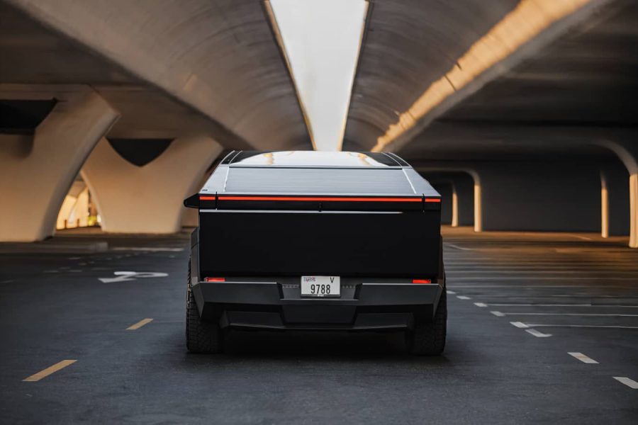 Rent Tesla Cyberbeast in Dubai