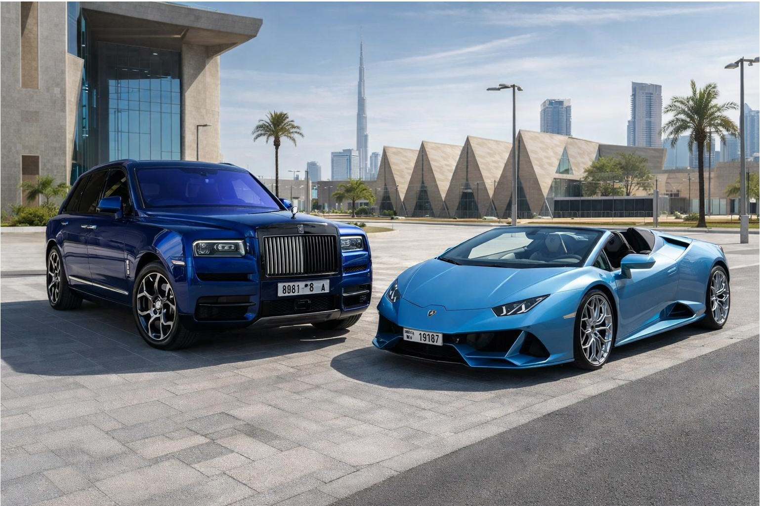 Lamborghini vs Rolls-Royce for Tourists Visiting Dubai