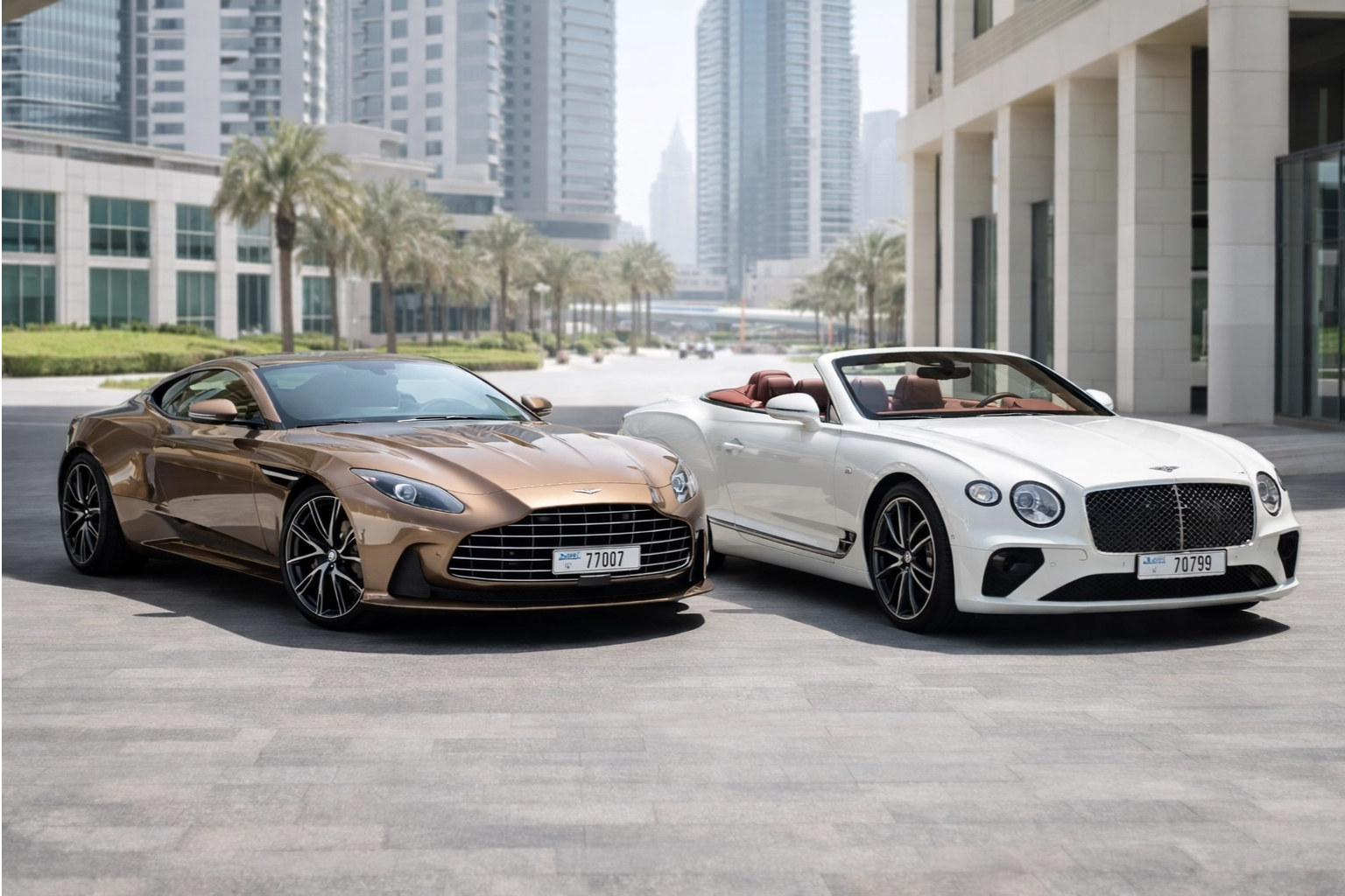 Bentley or Aston Martin for Business Meetings in Dubai